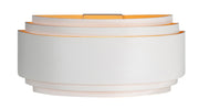 Elena 300 Wandlamp Wit/Goud De Laatste