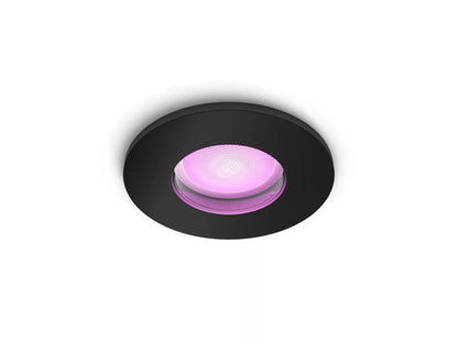 Philips Hue Xamento Badkamer Inbouwspot IP44  1x4,2W Zwart
