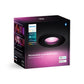 Philips Hue Xamento Badkamer Inbouwspot IP44  1x4,2W Zwart