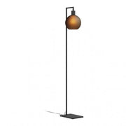 Cesenatico Vloerlamp Zwart/Satijn Grey Op=Op de Laatste