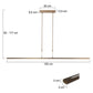 Steinhauer Zelena LED Hanglamp 155cm 7971BR Brons