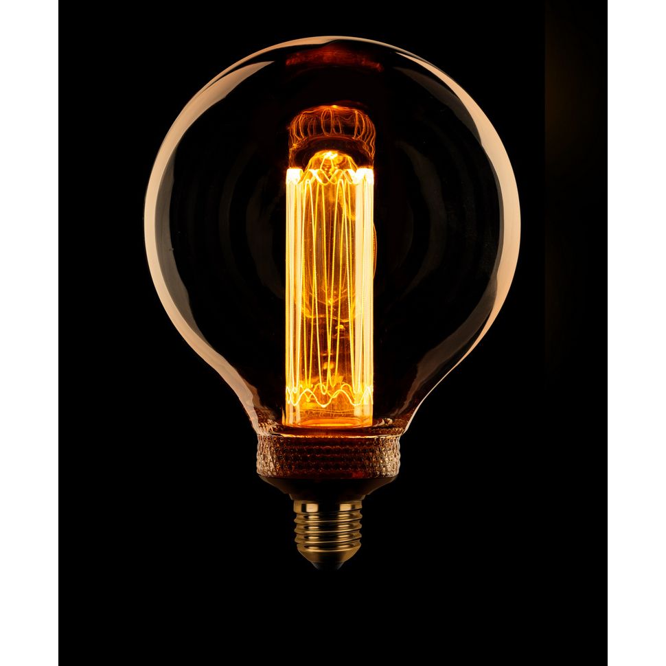 Eth Globe 125mm 5w/2,5w/1watt Stepdimming E27 Flame - De Smid Verlichting