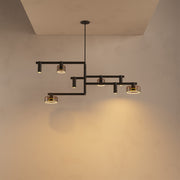 Ztahl Palau 8-Lichts Hanglamp 2100-Platinum