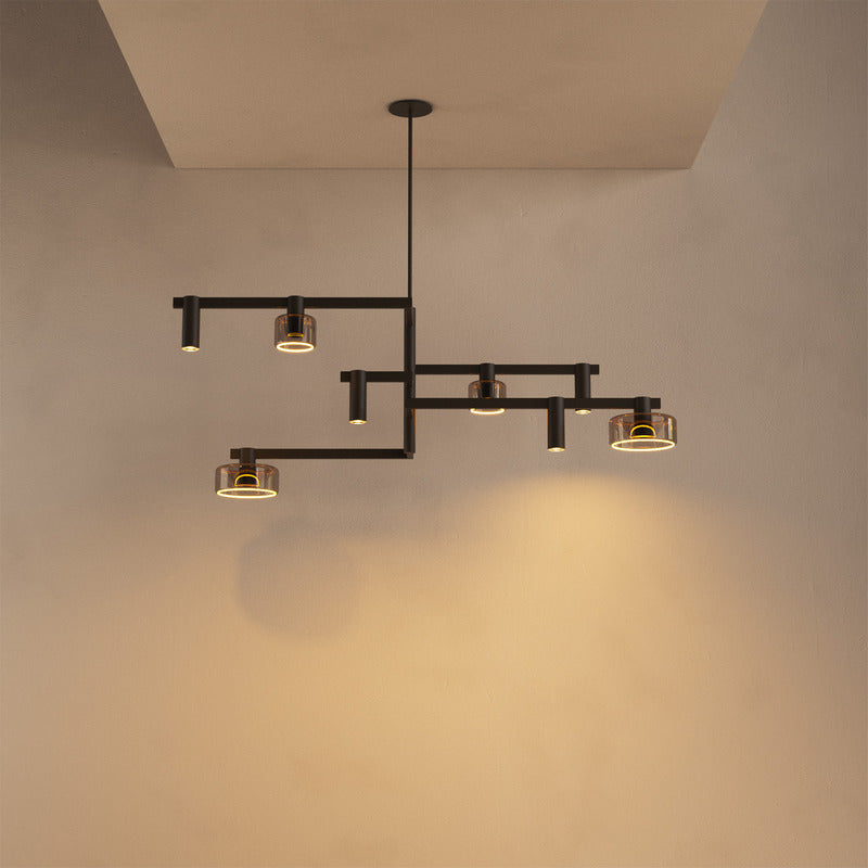 Ztahl Palau 8-Lichts Hanglamp 2100-Platinum