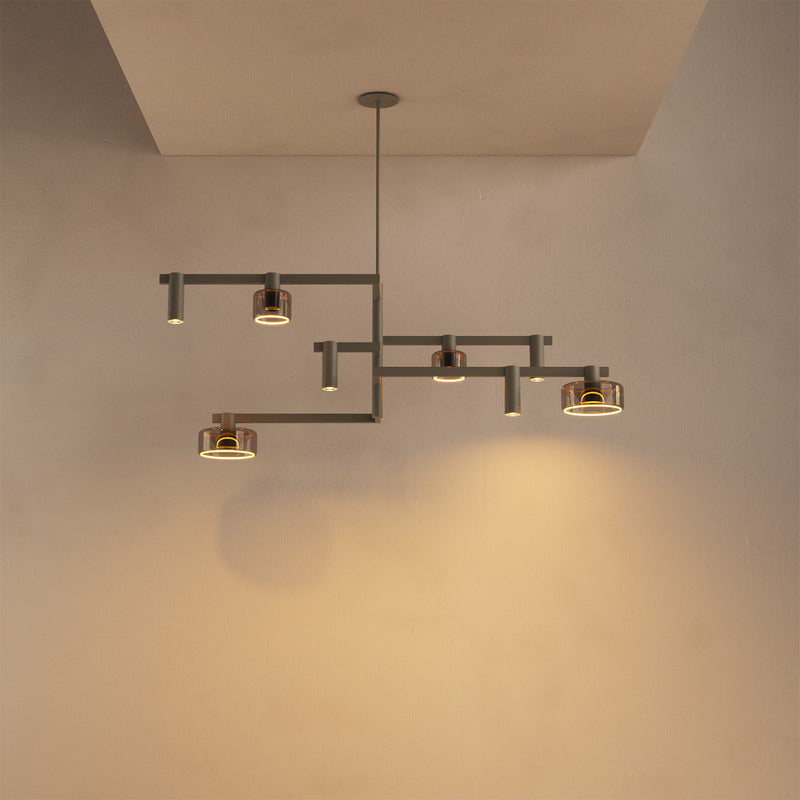 Ztahl Palau 8-Lichts Hanglamp 2100-Quartz