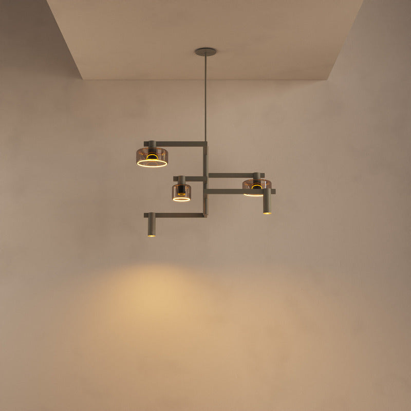 Ztahl Palau 5-Lichts Hanglamp 2110-Quartz