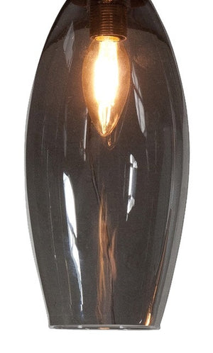 Los glas voor Cambio Serie model Ovaal Smoke