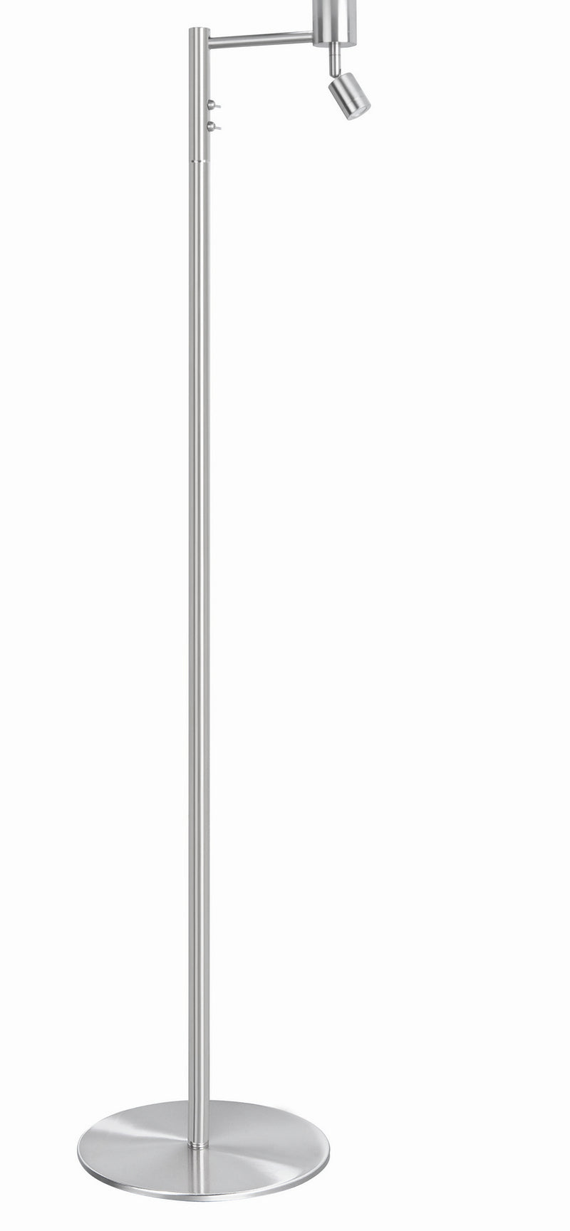 Havana vloerlamp zonder kap V4306.30 Nikkelmat