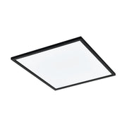 Lifestyle New Bari LED Plafondlamp met App bediening 21,5Watt 45 x 45 Zwart