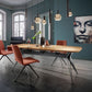 Ztahl Riva 8- Lichts Hanglamp Ovaal 4390-9005 Zwart Ral Structuur