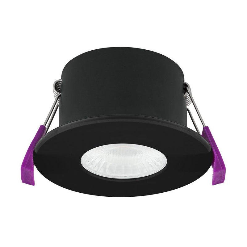 Alqueria badkamer Inbouwspot IP65 Zwart 5watt of 8watt Dimbaar