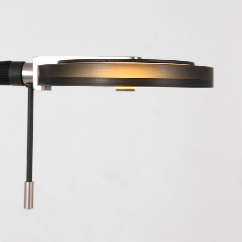 Steinhauer 2-Lichts Vloerlamp Turound 2989ZW Zwart/Smoke Glas