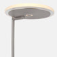 Steinhauer 2-Lichts Vloerlamp Turound 2989ST Nikkelmat/Helder Glas