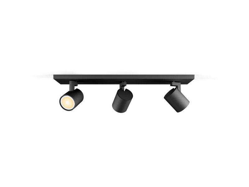 Philips Hue Runner 3-Lichts balkspot Zwart