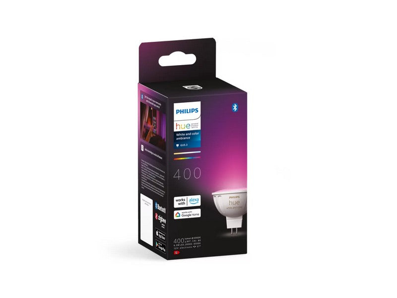 Philips Hue WCA 6.3W MR16 1P EU 12v. White/Color/Ambiance OP=OP