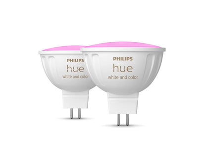 Philips Hue WCA 6.3W 12V MR16 2-Pack 12v. OP=OP