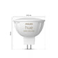 Philips Hue WCA 6.3W 12V MR16 2-Pack 12v. OP=OP
