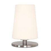 Steinhauer Ancilla Tafellamp 3101ST Nikkelmat/Opaal Glas
