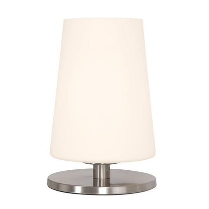 Steinhauer Ancilla Tafellamp 3101ST Nikkelmat/Opaal Glas