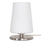 Steinhauer Ancilla Tafellamp 3101ST Nikkelmat/Opaal Glas