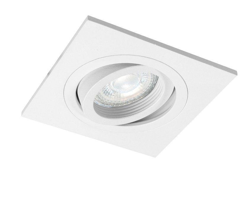 Downlight inbouwspot vierkant Wit