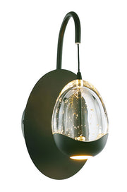 Highlight Clear Egg wandlamp Clear/Zwart