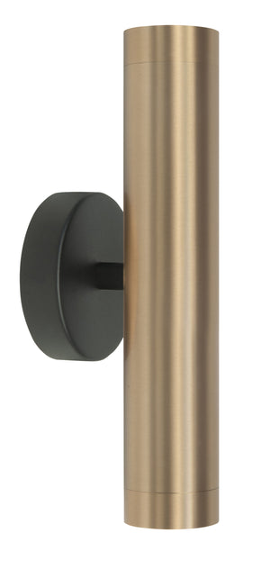Perugia Wandlamp 2 x GU10 Mat Zwart/Mat Goud De laatste Showroom model