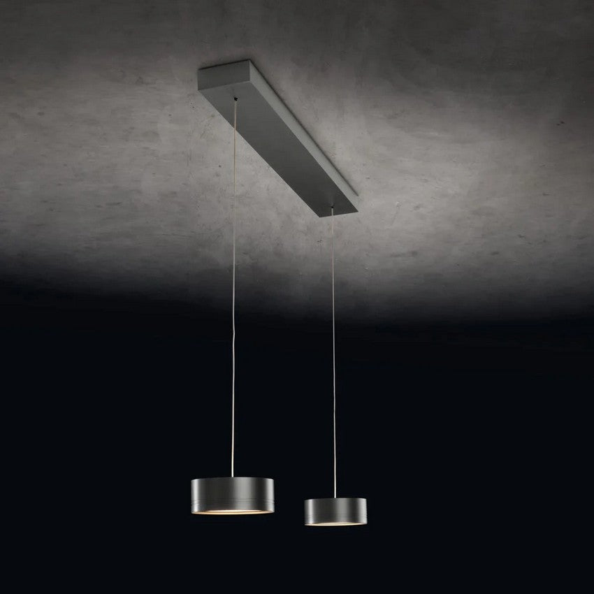 Höltkotter Favor 2-Lichts Hanglamp 2052-2-62 Platin