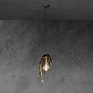 Ztahl Omegna Small 1-Lichts Hanglamp 7700-platinum