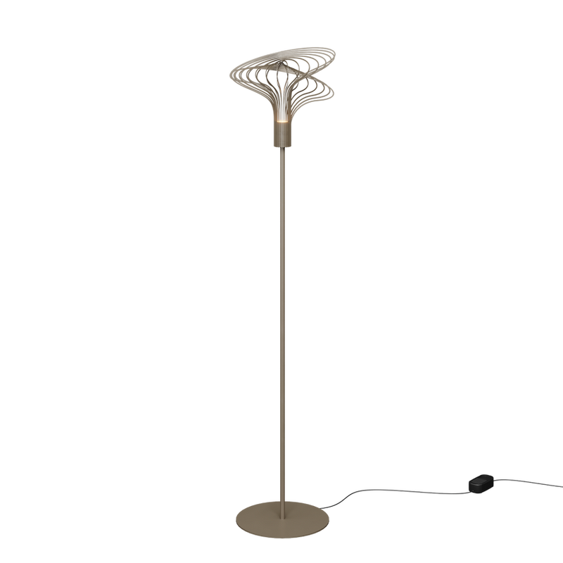 Ztahl Lodi 1-Lichts Vloerlamp Ø40cm 4230-Quartz