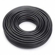 5 Meter 2 aderige Ronde Snoer 2x0.75-Qmm Zwart