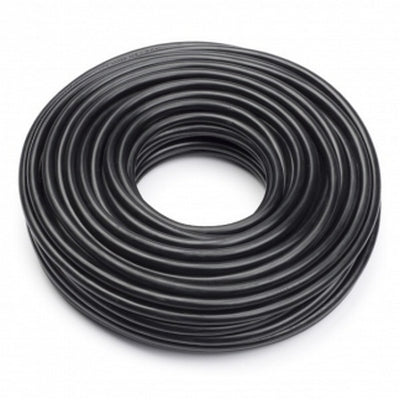 5 Meter 2 aderige Ronde Snoer 2x0.75-Qmm Zwart