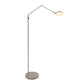 Steinhauer Soleil LED Vloer/Leeslamp 3257ST Nikkelmat