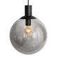 Steinhauer Bollique 5-Lichts Hanglamp 3800ZW Zwart/Rookglas