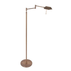 Steinhauer Retina Vloerlamp 3083BR 10watt/1000lumen Brons