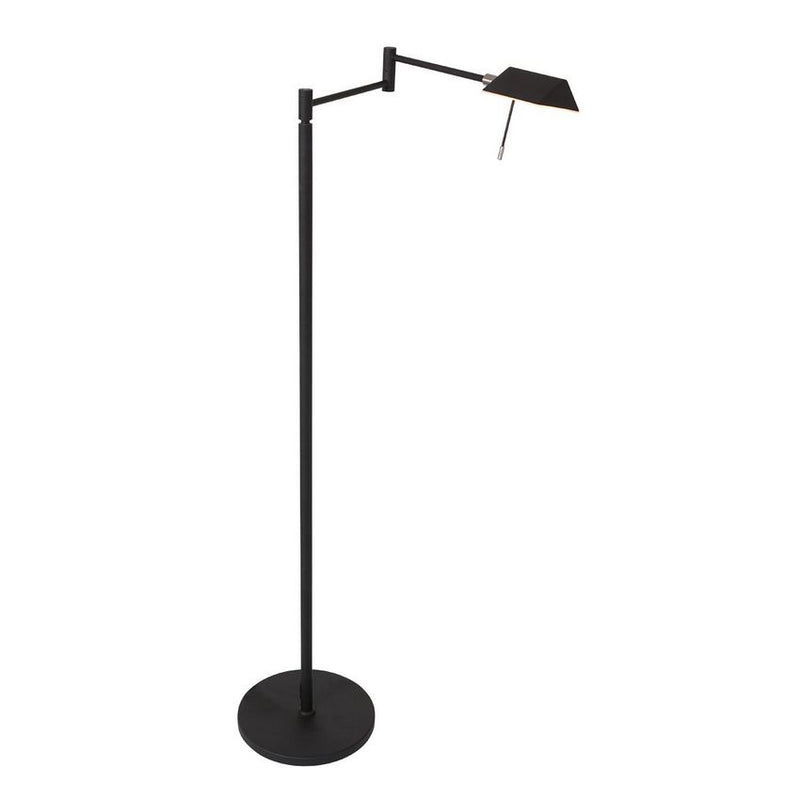 Steinhauer Retina Vloerlamp 3083ZW 10watt/1000lumen Zwart