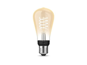 Philips HueW 7.2W Fil ST64 E27 EUR White 2100Kelvin