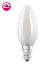 Osram F-LED Dimbare Kaarslamp CLB25M Mat 2,8W 827 E14