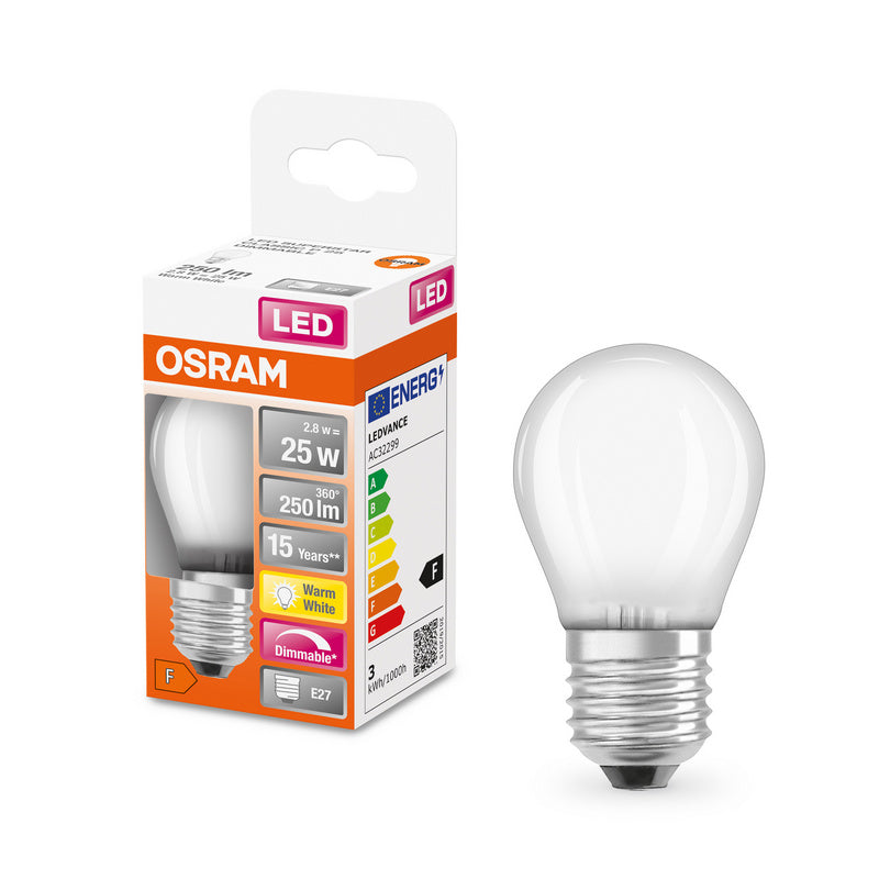 Osram F-LED CLP25M DIM 2,8W 827 E27