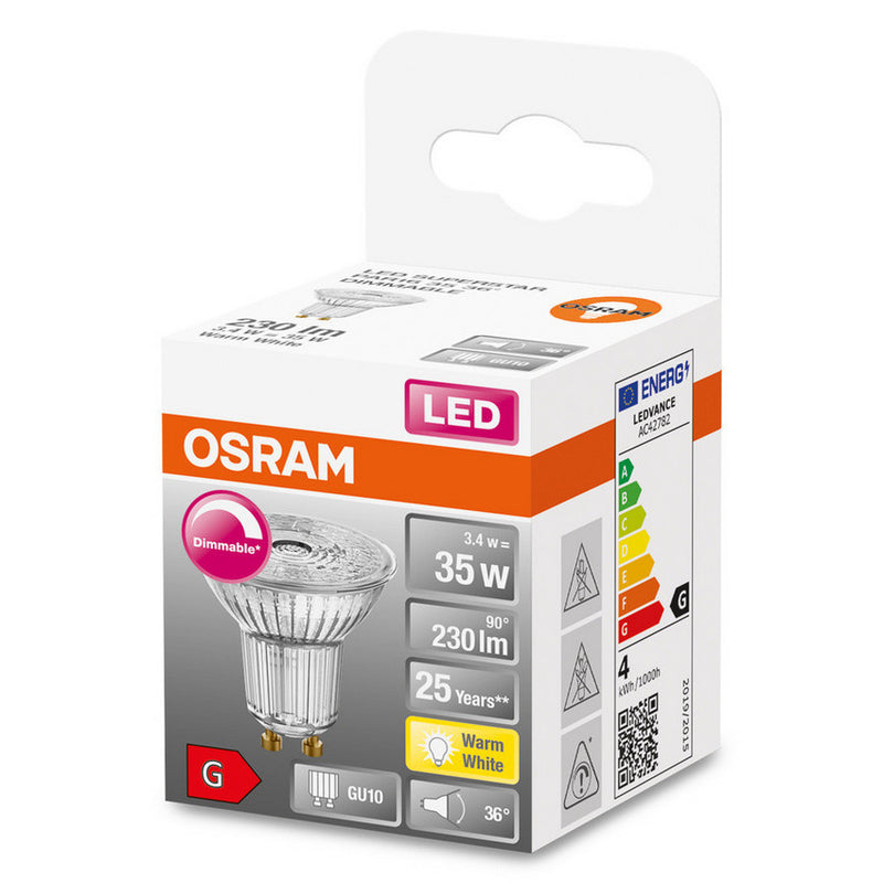 OSRAM LED P1635 DIM 3,4W 927 GU10