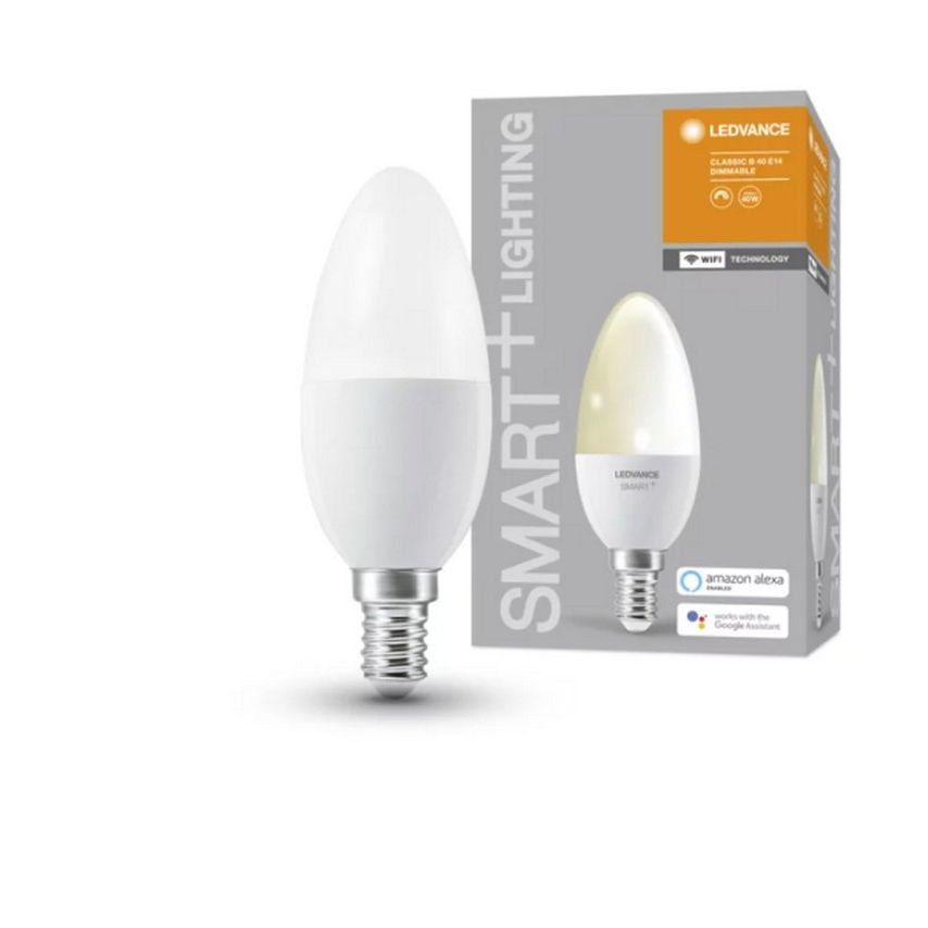 Osram LEDVance SMART+ WIFI Kaarslamp CLB40D 5W 827 E14 - De Smid Verlichting