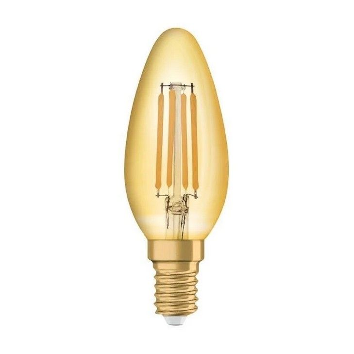 Osram Vintage 1906 Kaarslamp 4 Watt E14 LED 2400 Kelvin 410 Lumen - De Smid Verlichting