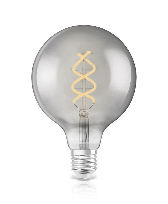 Filament-LED Vintage 1906 globe bol G125 Smoke 4W E27