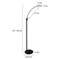 Steinhauer Zenith Vloer-leeslamp 6watt 700lumen 7862ZW Zwart