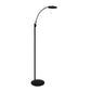 Steinhauer Zenith Vloer-leeslamp 6watt 700lumen 7862ZW Zwart