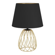 Stars of Light Jazminia Tafellamp Zwart/Goud 390039