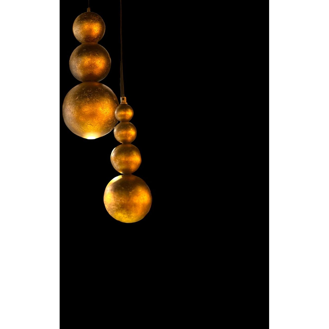 Leclercq en Bouwman Allure Hanglamp 7 lichts 130cm  LB780/7OV-BR - De Smid Verlichting