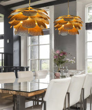 Leclercq &amp; Bouwman Artisjok hanglamp 13 lichts LB046/12+1R-BR