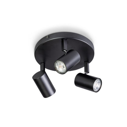 ETH The Common 3L-Spot GU10 rond 05-SP2338-30 Mat Zwart