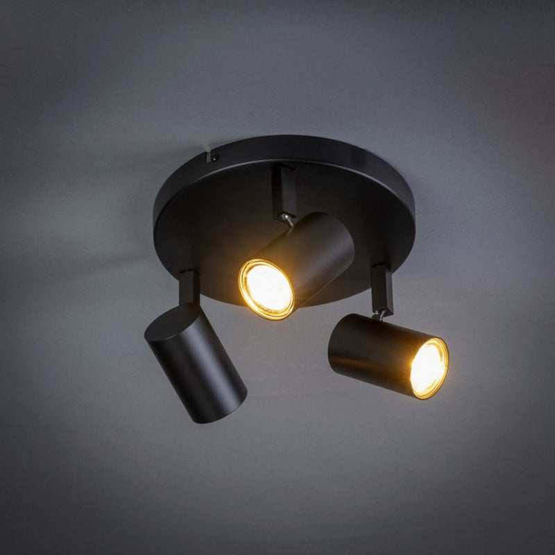 ETH The Common 3L-Spot GU10 rond Mat Zwart